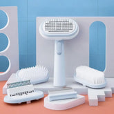 5 IN 1 Dogs & Cats Self-Cleaning Brush Pet Grooming Kit Tektoty